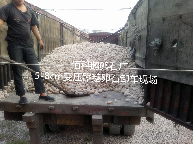 鋪路鵝卵石能用5-8cm公分的嗎？